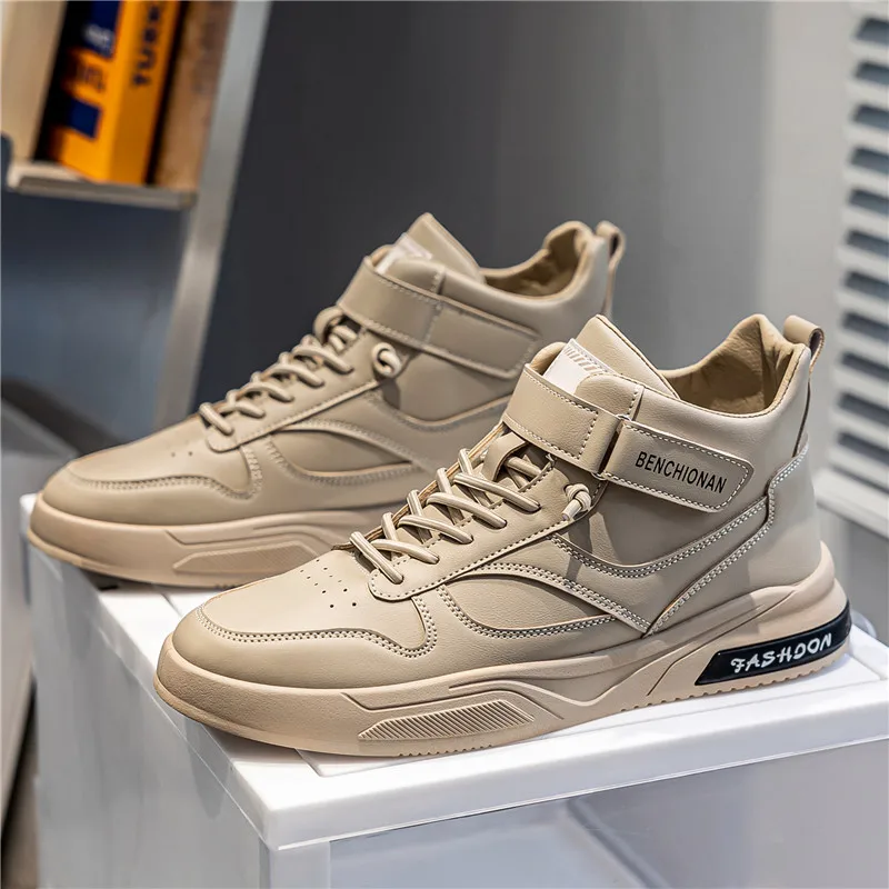 

Мужские зимние Нескользящие ботинки, мотоциклетные ботинки с круглым носком, мужская повседневная обувь, универсальная обувь для бега, мужские ботинки на платформе 2023