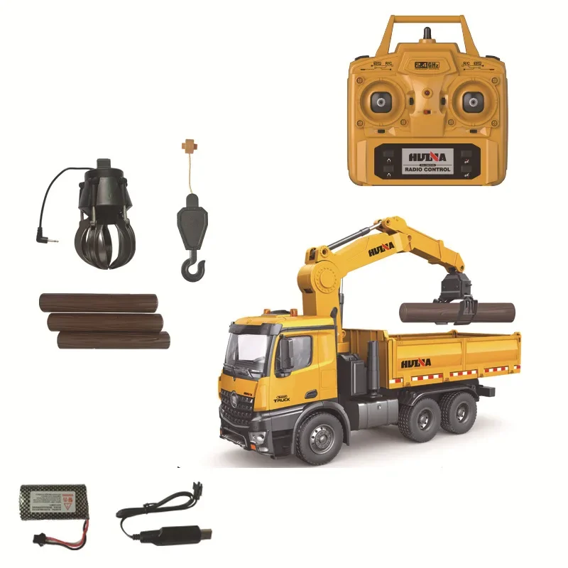 Модель профессионального самосвала Три в одном кран вращающийся рычаг и