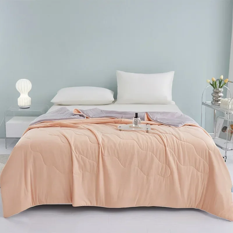 Новое супермягкое Шелковистое охлаждающее одеяло для лета мягкое дышащее тонкое