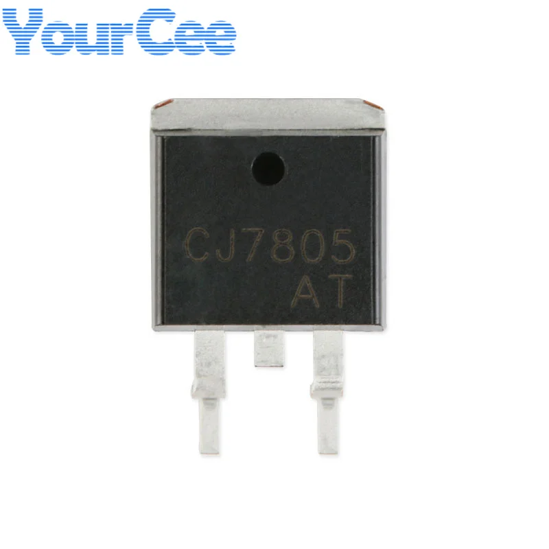 

10 шт., схема линейного регулятора CJ7805 TO-263-2 1.5A 5V 1,5 W SMD