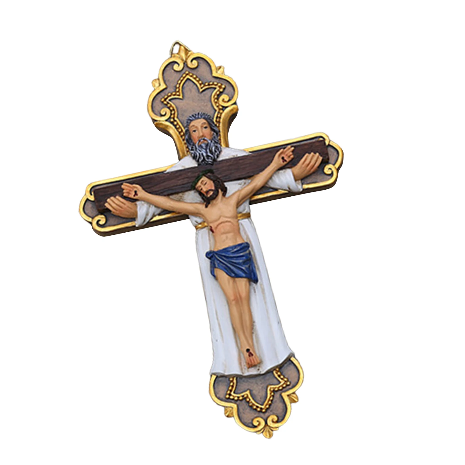 

Jesus Statues And Figurines Sacred Jesus Crucifix Figurines Colored Catholic Religious Jesus Christ Ornament Divine Mercy Statue