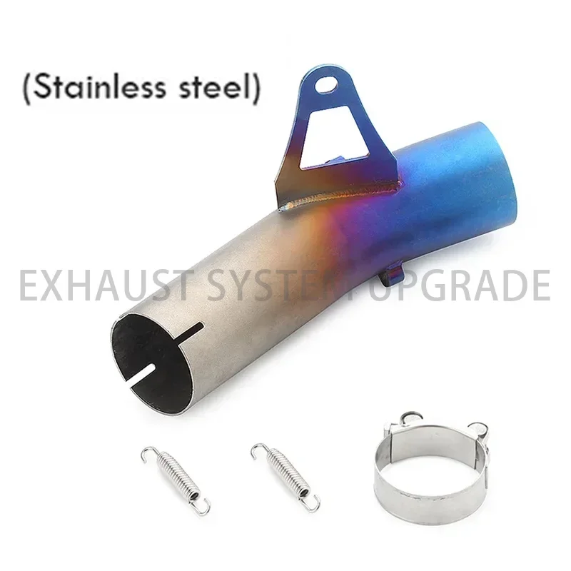 Надеваемый универсальный мотоциклетный глушитель выхлопной трубы с средней