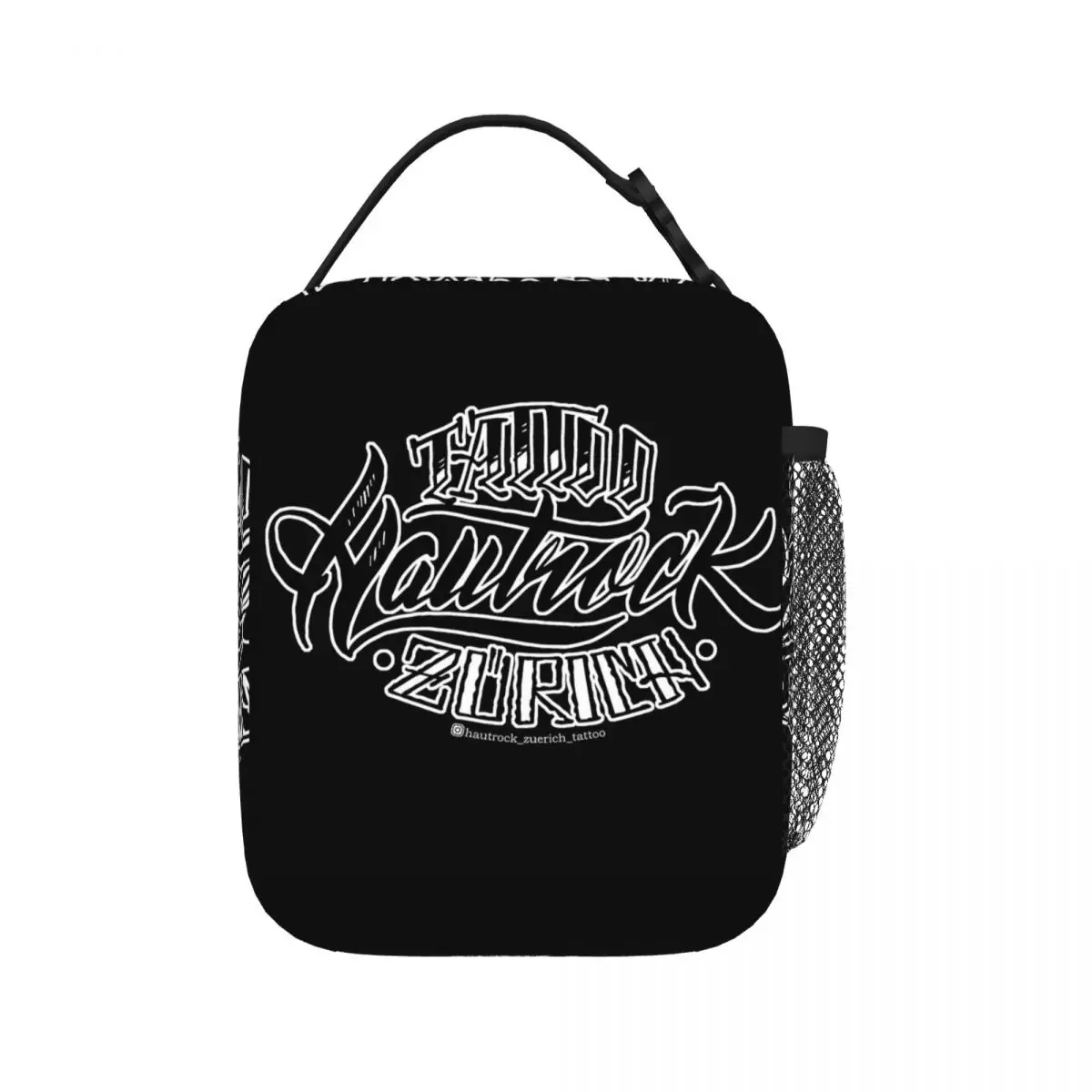 Hautrock, The Logo Brand That Name Insulated Lunch Bag Picnic Bag Thermal Cooler Lunch Box Lunch Tote for Woman Work Kids School