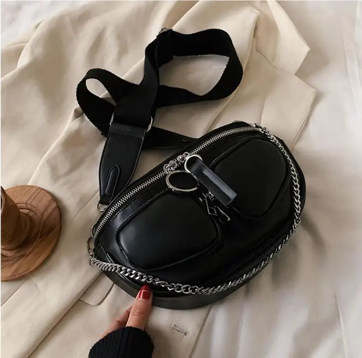 

2023 New Casual Women's Waist Bags Waist Pack Female Crossbody Chest Bags