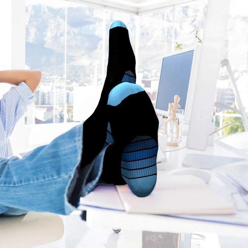 Чулки для мужчин и женщин компрессионные носки спорта на открытом воздухе защита