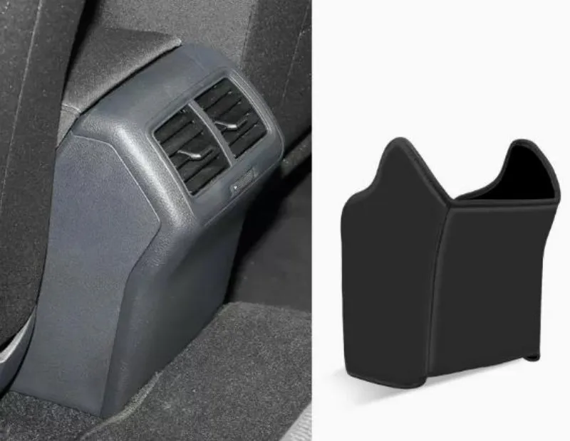 

Автомобильный задний подлокотник, противоударный подлокотник для Volkswagen VW Golf 7 MK7 2014 2015-2017, кожаный защитный чехол из микрофибры, аксессуары