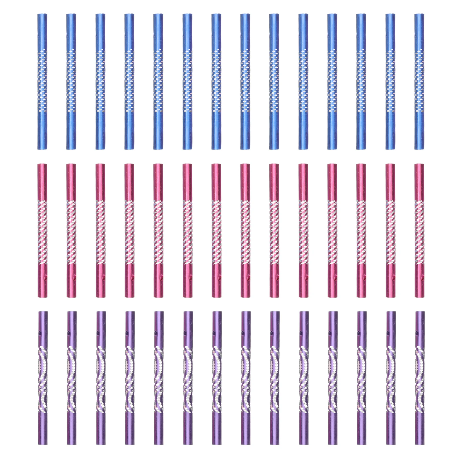 

90pcs Aluminum Wind Chime Tubes Handicrafts Supplies Wind Chime Pipes Wind Chime DIY Tubes for Children Wind Chime