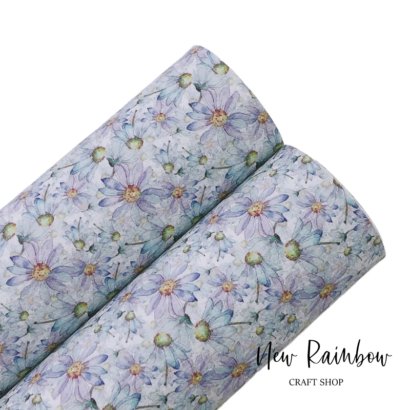 Новинка фетровая подложка Rainbow 30 х2 2 см/A4 Moody Blue Daisy Artisan из искусственной кожи