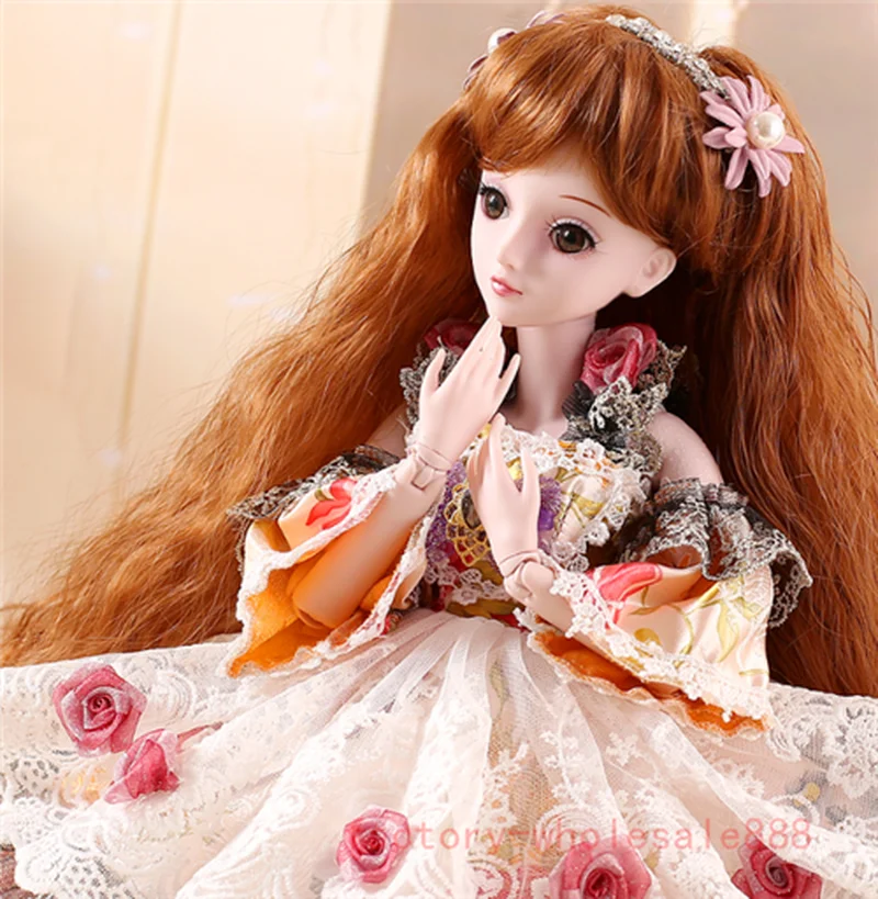 

Шарнирная кукла 1/3 BJD, 60 см, глаза для женщин