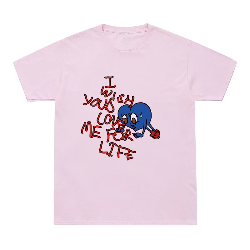 Лидер продаж 2020 летние мужские футболки I Wish You Love Me For Life Harajuku Brockhampton Ginger Hip Hop