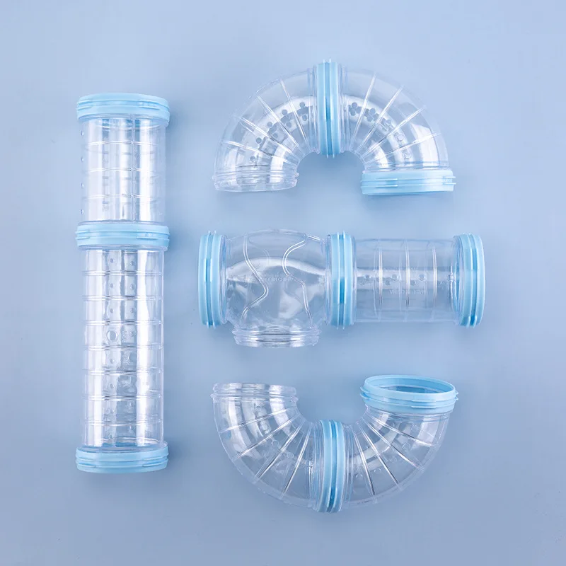 Хомячок игрушка Лабиринт DIY Перестроенная клетка Внешние трубы Туннельный набор Sport U Трубопровод Аксессуары Шиншиллы Поставки.