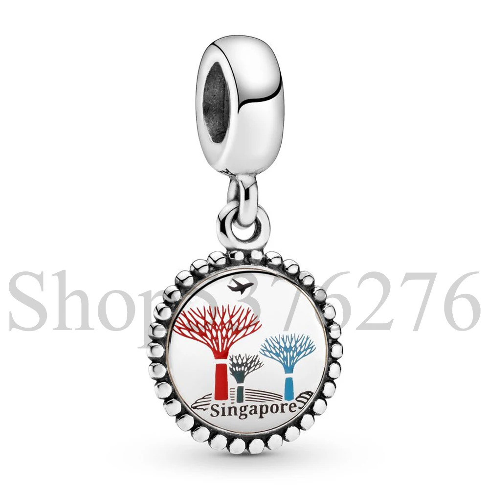 Бусина из стерлингового серебра 925 пробы Венесуэли Вьетнам флаг Украины сердце