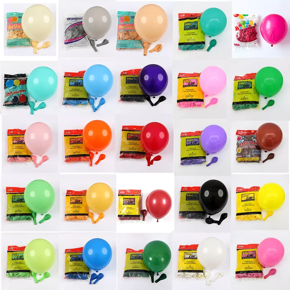

30pcs 10inch 12 inch matte latex balloon baby pink blue red green baby shower balloons wedding happy birthday party decoration