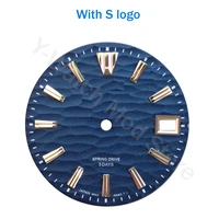 gs watch blue color nh35 seiko watch case with gs logo new style mod watch nh35 movement skx007009 28 5mm