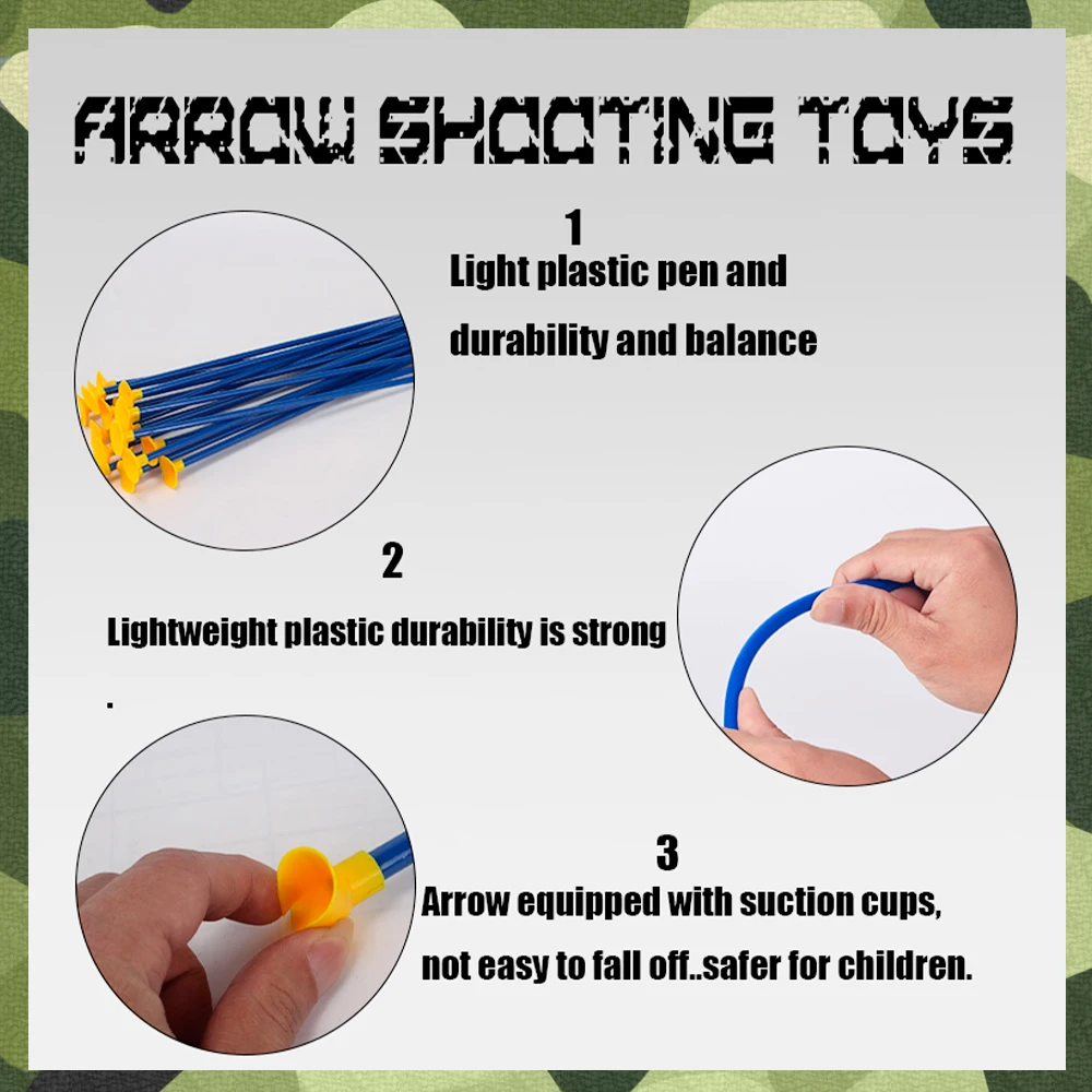 

Стрелы для стрельбы из лука для детей, стрелы из АБС-пластика на присоске для стрельбы из лука для начинающих