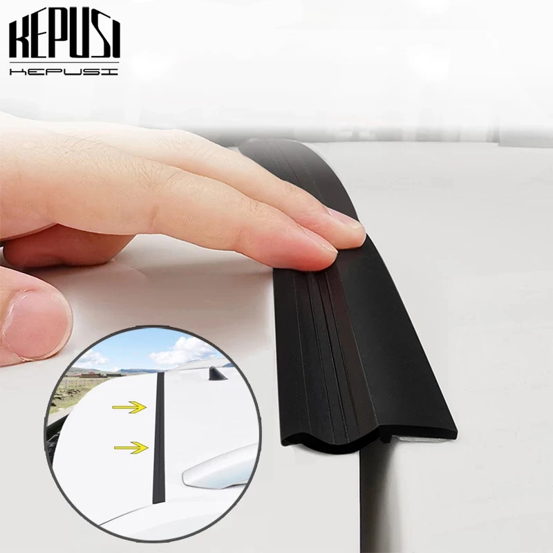 

Car Rubber Seal Strip Car Trunk Lid Gap Seal Strip For Suv Hatchback Upper Edge Dustproof Soundproof Sealant Automotive Goods