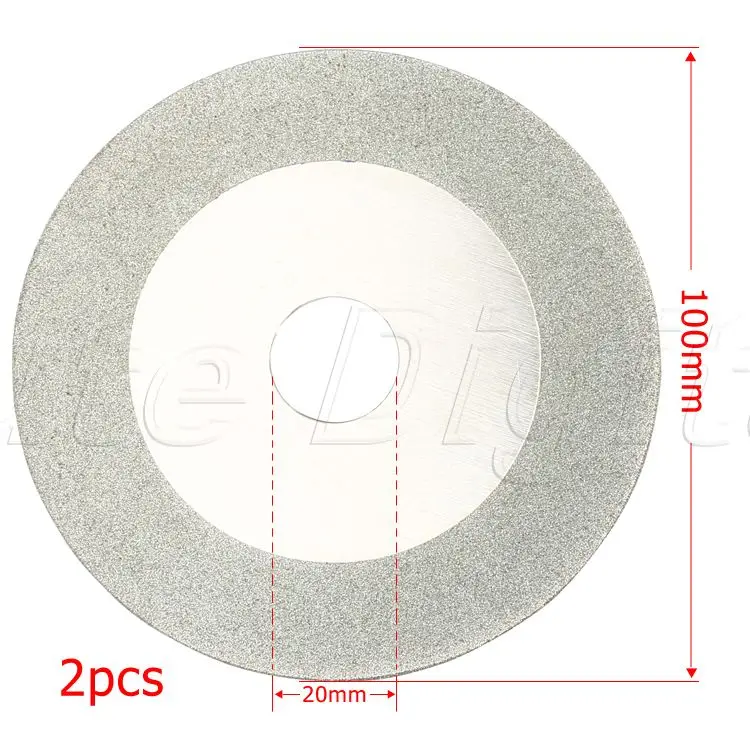 Диск алмазный отрезной с покрытием 1/2 шт. вращающийся инструмент Dremel #100 |