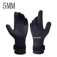 5mm neoprene diving gloves non slip cold proof 2022 warm wearing outdoor underwater hunting surfing snorkeling diving gloves