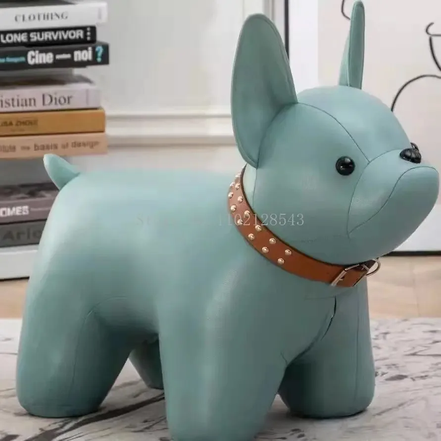 Милый мультяшный табурет с животными для гостиной водонепроницаемый ног обуви