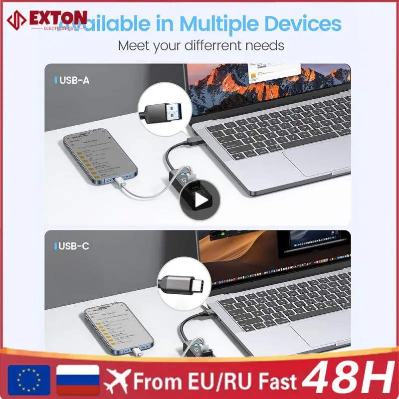 

Высокоскоростной разветвитель с 4 Usb-портами и Usb-портами