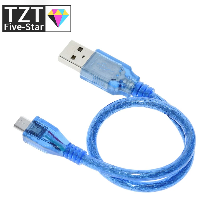USB-кабель 30 см 0 3 фута для Leonardo/Pro micro/DUE высококачественный тип A Micro USB м Arduino