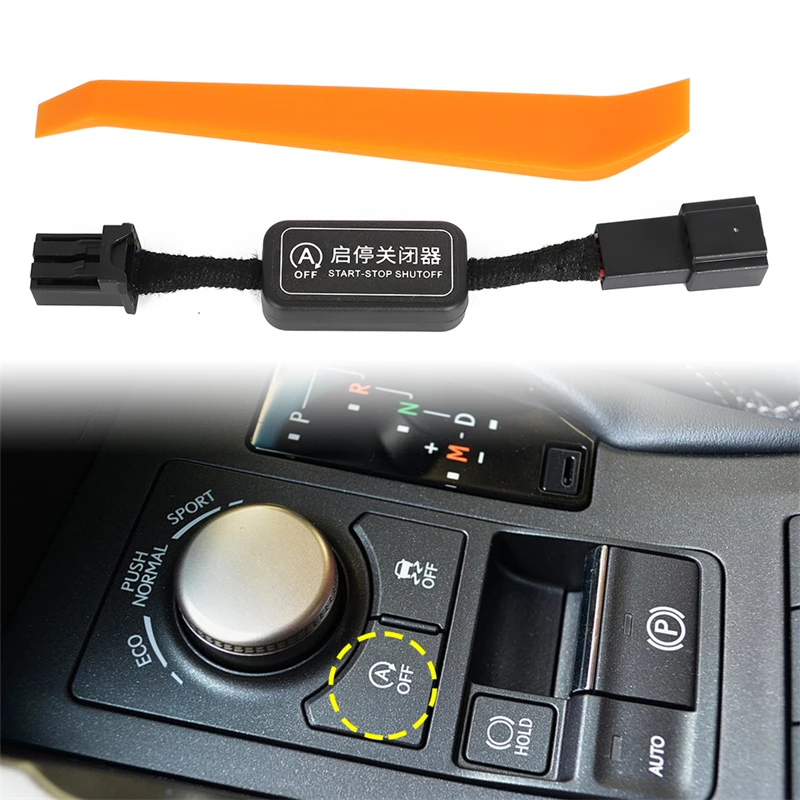 

For Lexus NX AL20 RX AZ10 2015 2016 2018 2020 Automatic Stop Start Engine System Off Close Control Sensor Plug Smart Stop Cancel