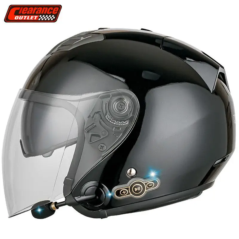 

Motorcycle Helmet With Bluetooth Waterproof Helmet Motocross Riding Racing Casco Moto Helmet Protection Capacete De Moto