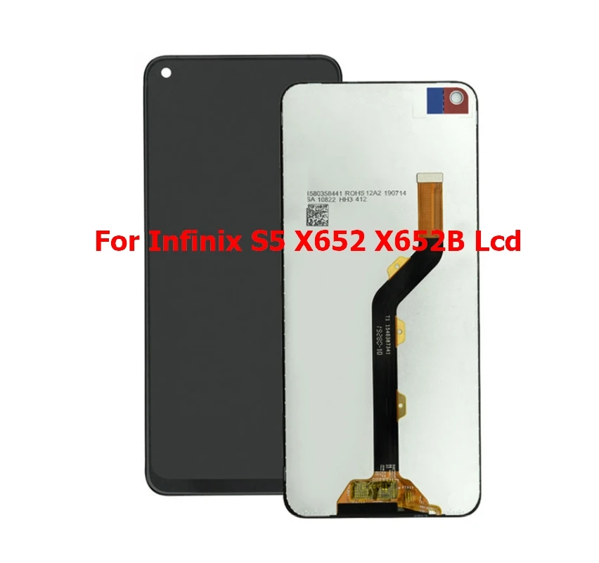 

1 шт. для Vivo Y19 1915 Y5S 2019 U3 V1941A V1941T ЖК-дисплей сенсорный экран дигитайзер зеркальный экран