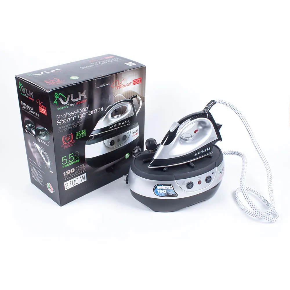Паровая станция VLK Vesuvio 5200 (Мощность 2700 Вт резервуар для воды 1.25 л давление 5.5 бар