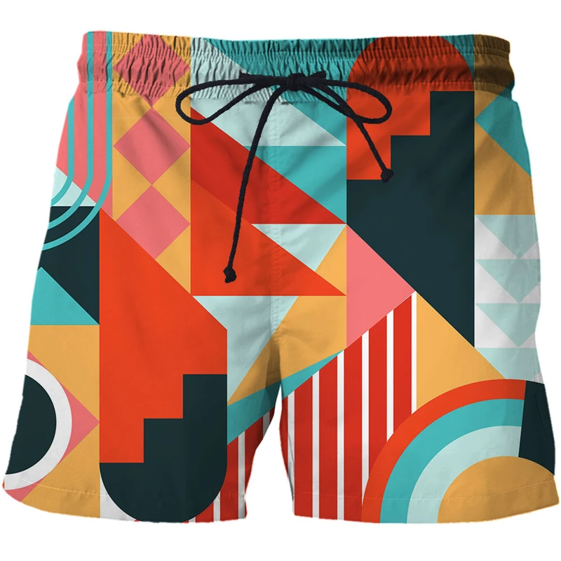 

Geometry Streetwear Joggers Man Summer Fashion Sweatpants Funny Pants Casual Slim Ankle-length Man Trousers Woman's Pants