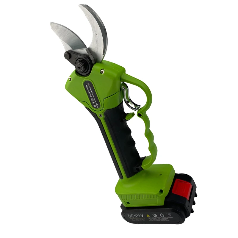 

35mm High Quality Factory Price Cordless Electric Pruner Scissors Rechargeable Battery Powered Pruning Shears