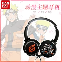 2022 wandai new style anime head mounted voice wired headset men and women stretchable breathable ear protection game headset