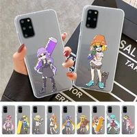babaite splatoon phone case for samsung a 10 20 30 50s 70 51 52 71 4g 12 31 21 31 s 20 21 plus ultra