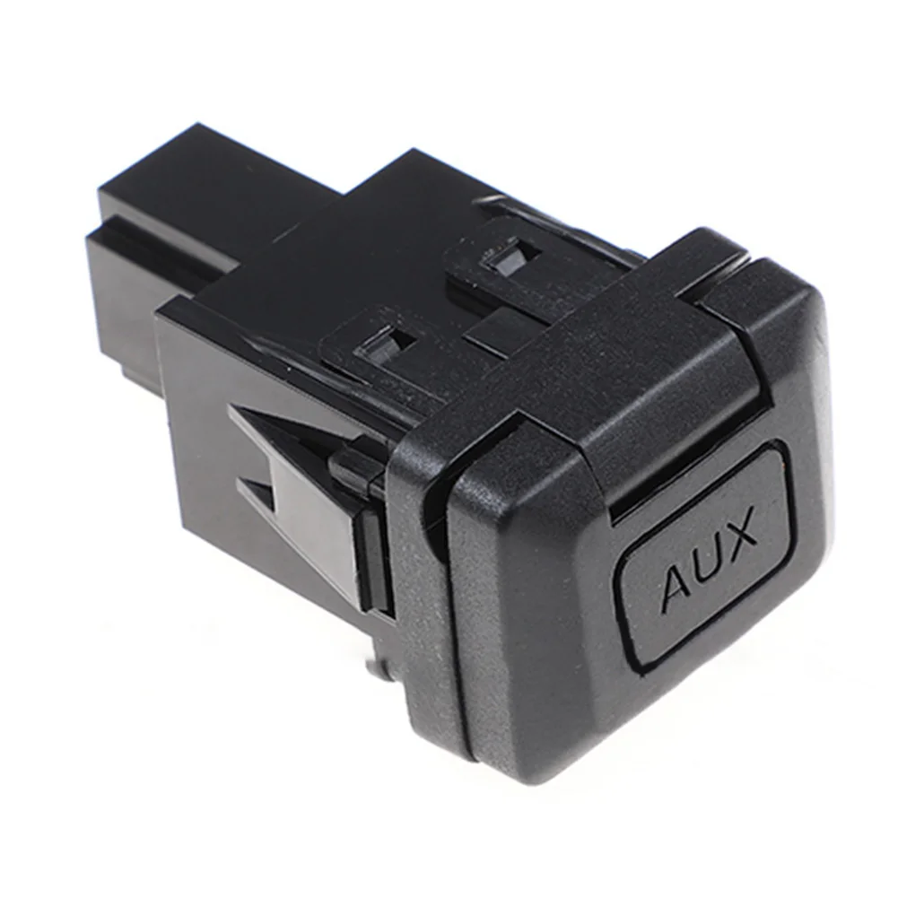 

1pc Black Audio Interface Auxiliary Input Aux Port Sockets Replacement For Honda Civic 2006-2011 For CRV 2009-2011 39112SNAA01