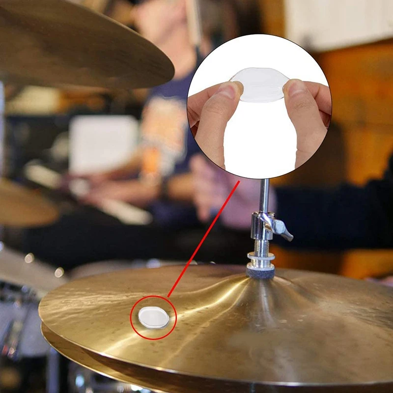 30 Pcs Drum Damper Gel Pad Silicone Drum Damping Soft Drum Damper Drum Snare Drum Mute Pad For Controlling Drum Sounds images - 6