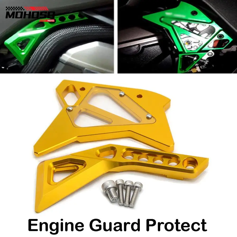 

Motorcycle Aluminum Engine Stator Protective Cover Frame Decoration Cover For Z1000 2014 2015 2016 Fuel Injection Jnjector Cover