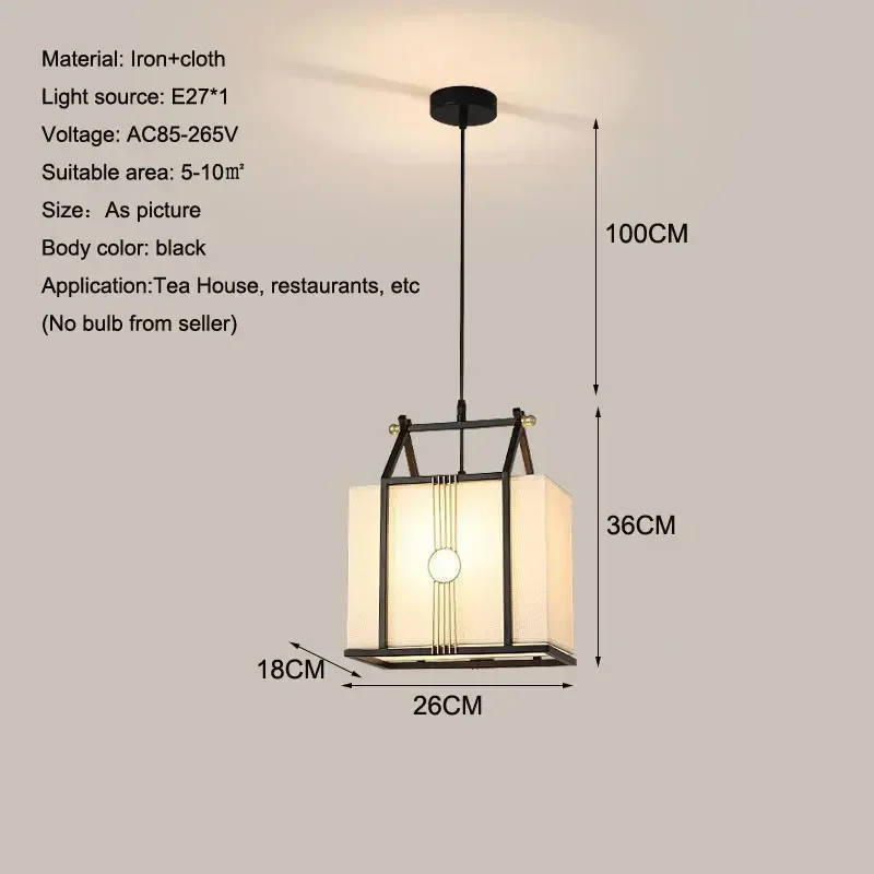 Классическая маленькая люстра в китайском стиле для спальни прикроватная лампа