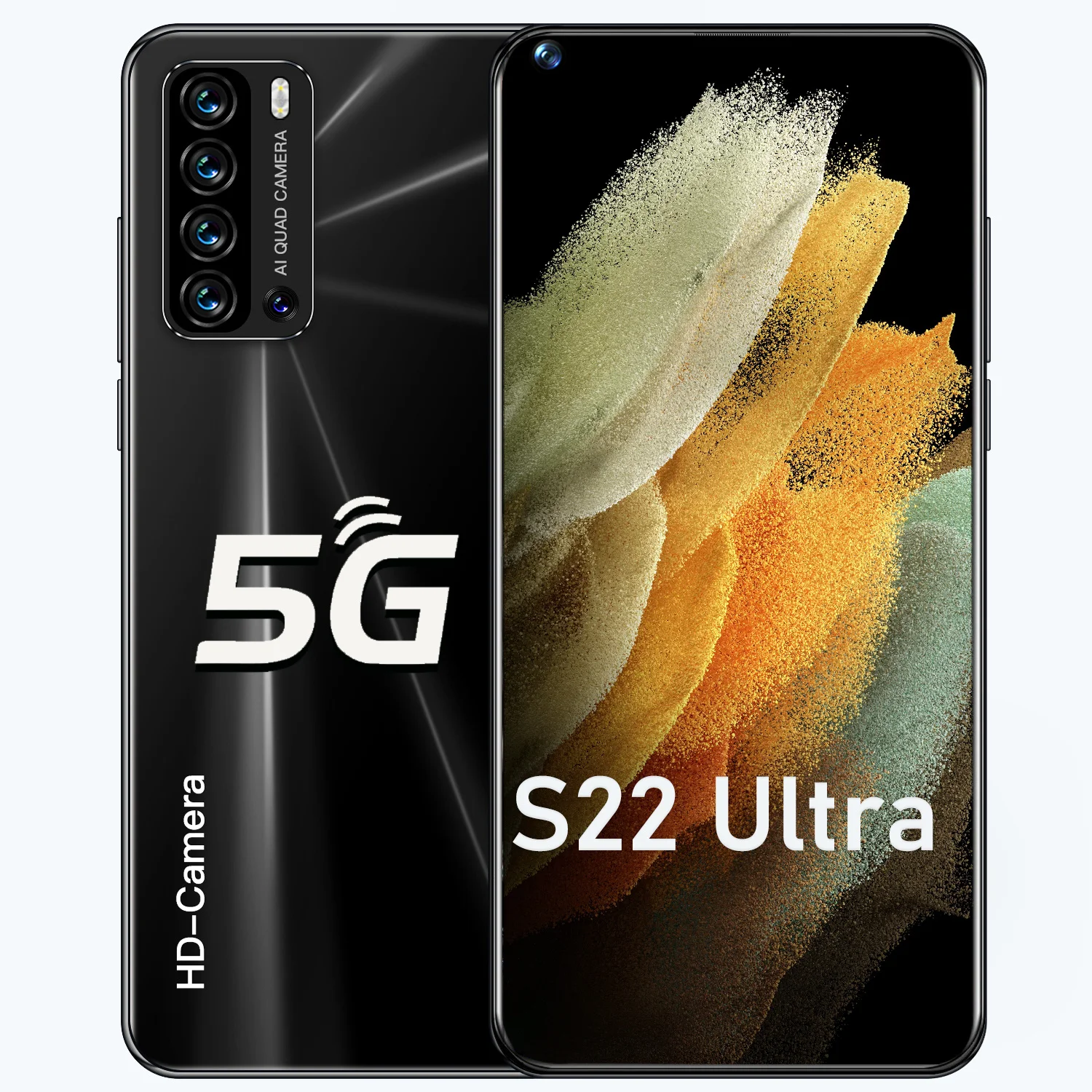 

SmartPhone S22 Ultra 7.3 inch HD Display 16GB +1TB Dual Sim Unlocked Android Mobile Phones 24MP+48MP Celulares 4G/ 5G Cell Phone