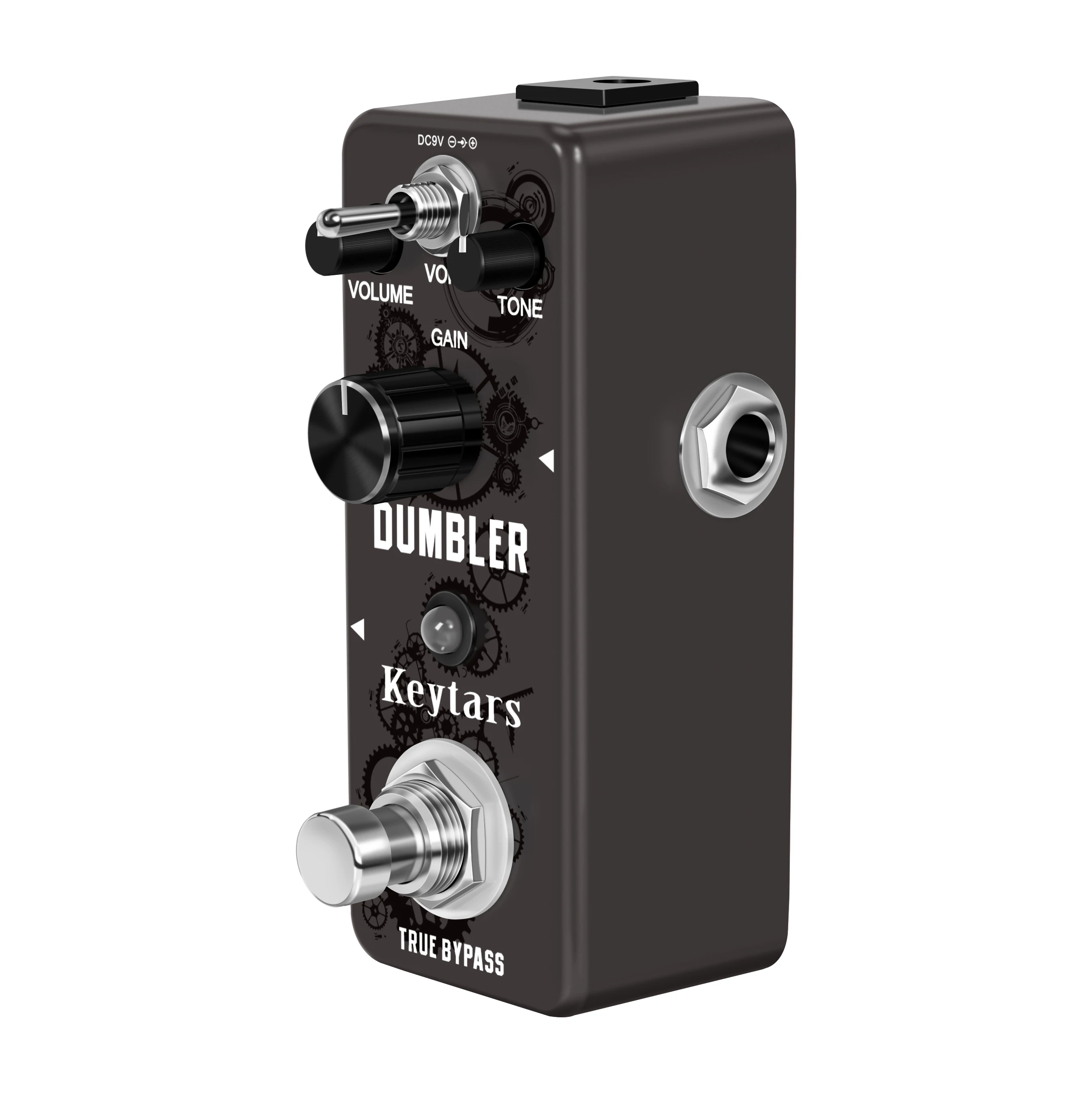 Keytars LEF-315 Guitar Dumbler Pedal Analog Dumbler Overdrive Pedals For Electric Guitar With Medium Distortion True Bypass