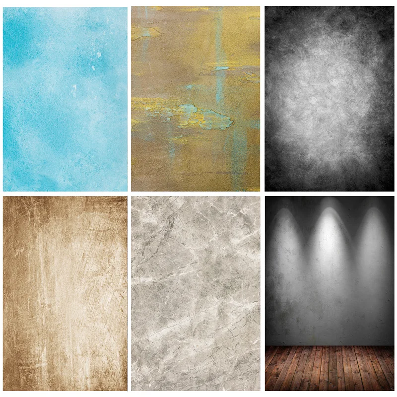 

Vinyl Custom Abstract Texture Less Wrinkles Photography Backdrops Props Vintage Portrait Grunge Photo Background 210203MN-03