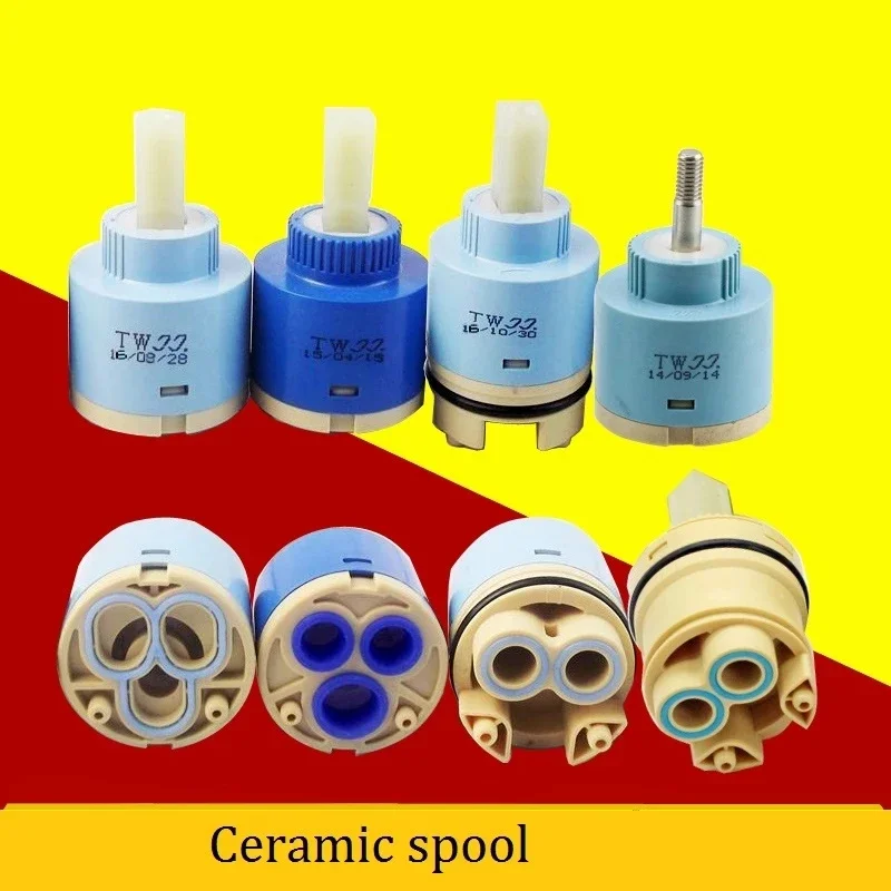 MTTUZK оптом и в розницу керамические аксессуары для смесителей 25/35/40 мм клапан