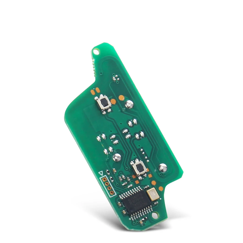 KEYYOU ASK/FSK Remote Key Electronic Circuit Board For Peugeot 407 307 308 607 Citroen C2 C3 C4 C5 2 3 BT CE0523 Ce0536 |