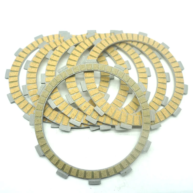 

Комплект фрикционных пластин Сцепления Мотоцикла 6 шт. для HONDA CBR600F Hurricane 1987 1988 1989 1990 CBR 600F CBR600 F