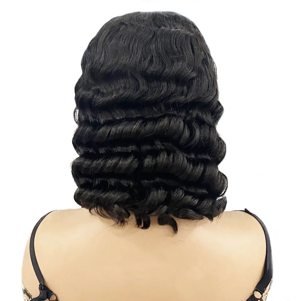 Парик Из Натуральных Волос Со Свободной Частью 4x4 | Wear &amp Go Bob Style Свободными