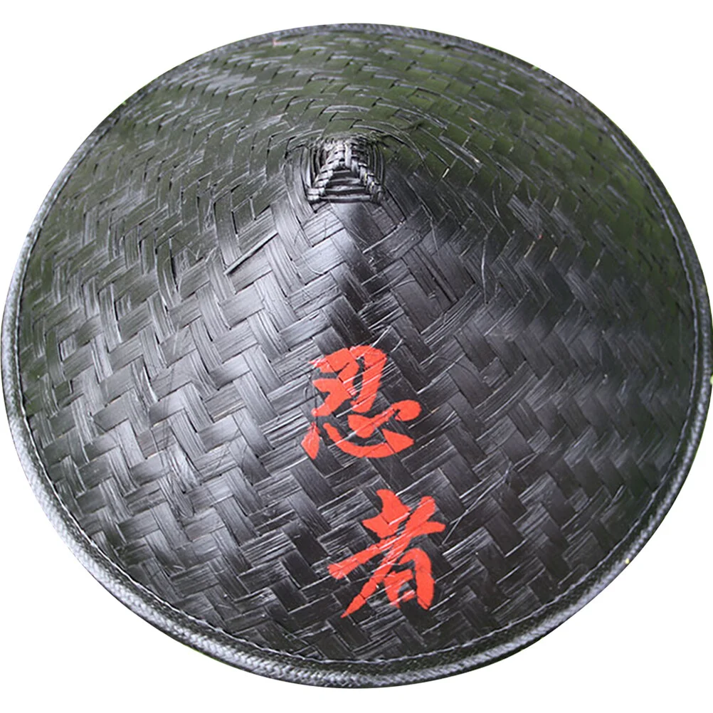 

Ninja Hat Decorative Japan Samurai Bamboo Cone Japanese Conical Accessories Men