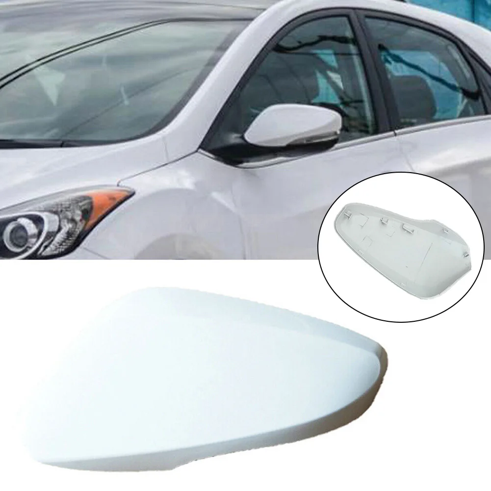 

Совершенно новая крышка левая БОКОВАЯ, зеркальная крышка, белые крылья ABS, аксессуары, клипса на дверь для Hyundai Elantra 2011-2016