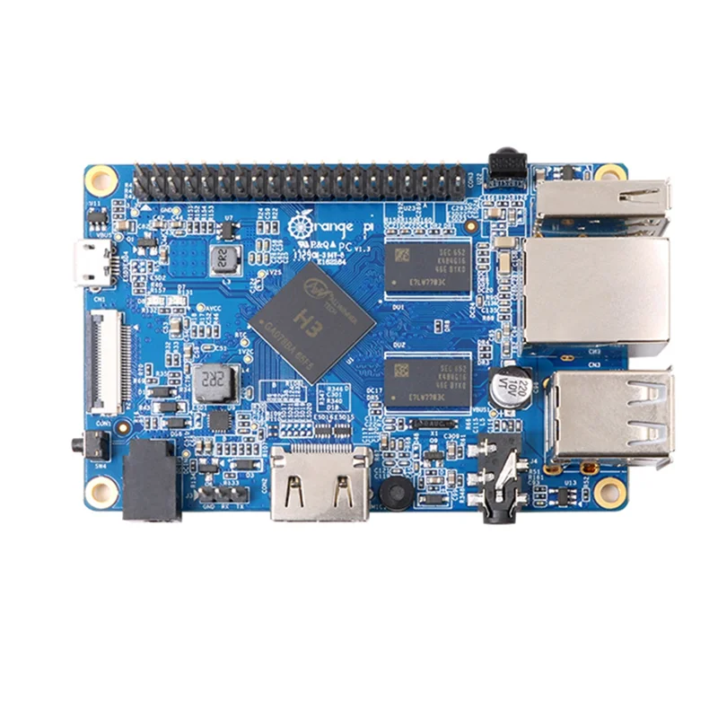 Четырехъядерный процессор Orange Pi PC H3 1 ГБ поддержка Lubuntu Linux и Android Mini