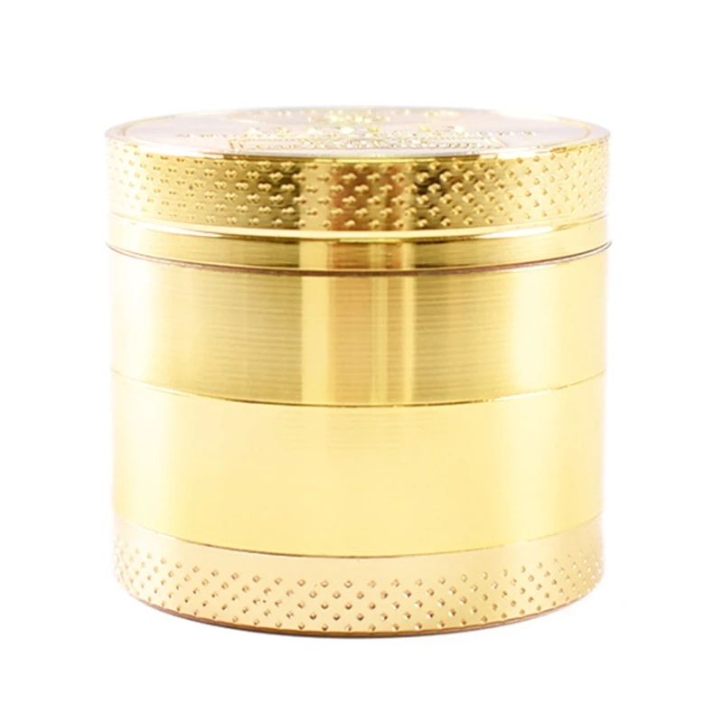 

Metal Tobacco Grinder 4 Layer 40mm Gold Tobacco Herb Spice Crusher for Smoking Pipe Accessories Smoke Cutter Supplies