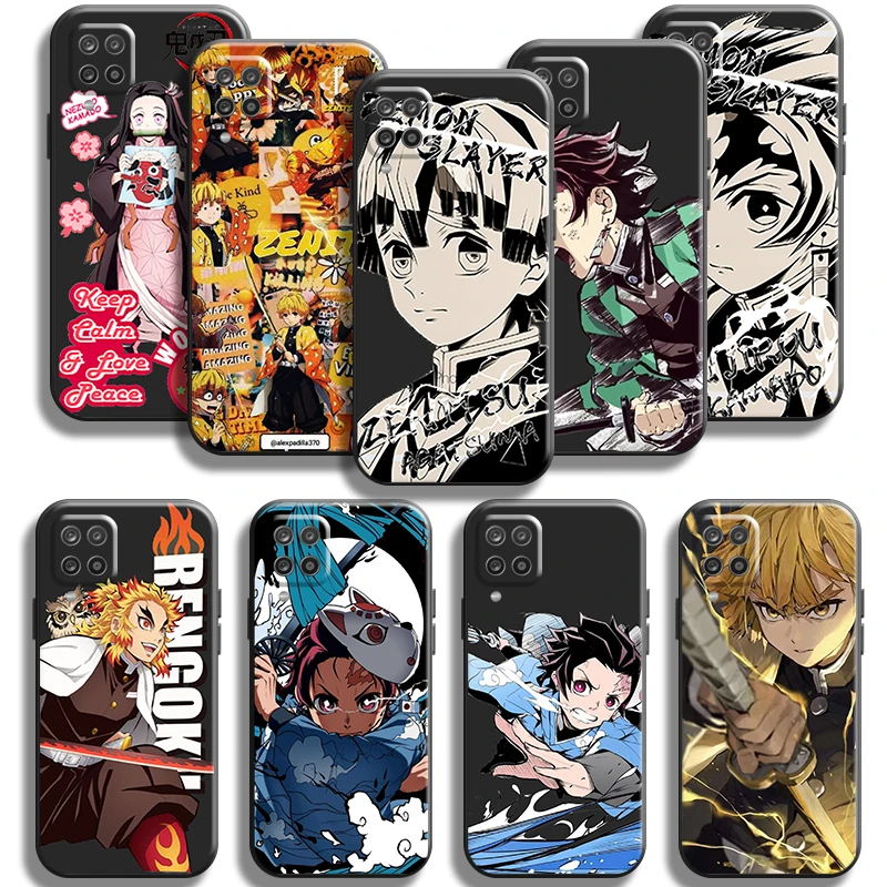 

Demon Slayer Kamado Tanjirou Phone Case for Samsung Galaxy M52 M51 M31S M31 M32 M30S M22 M20 M12 M11 Shockproof Carcasa