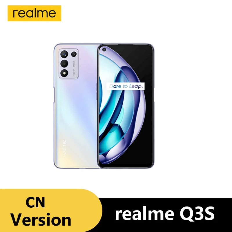 Смартфон Realme Q3s 6 дюйма Snapdragon 778G 8 ядер 5000 мАч 30 Вт флэш-зарядка основная камера 48 МП
